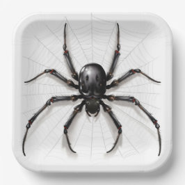 Plato De Papel Assiettes en carton  Web of Shadows