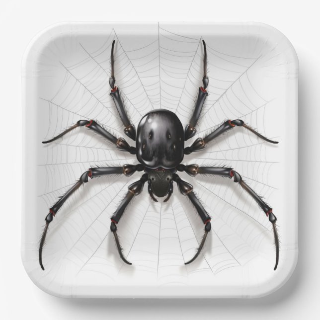 Plato De Papel Assiettes en carton  Web of Shadows (Anverso)