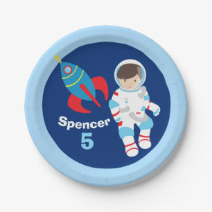 Plato De Papel Astronauta astronauta Personalizado de Guay Niños