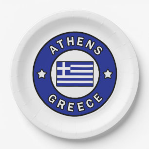 Plato De Papel Atenas Grecia