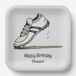 Plato De Papel Atletismo 