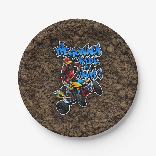 Plato De Papel ATV - Vamos A Viajar O Qué? (Anverso)