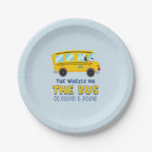 Autobús Escolar Amarillo 1er Cumpleaños