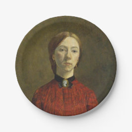 Plato De Papel Autoretrato (de Gwen John)