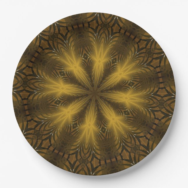 Plato De Papel autumn harvest 004 Paper Plate (Anverso)