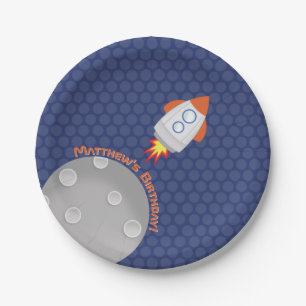 Plato De Papel Aventura espacial