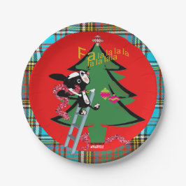 Plato De Papel Aventuras de la placa del mirabel holidayz18