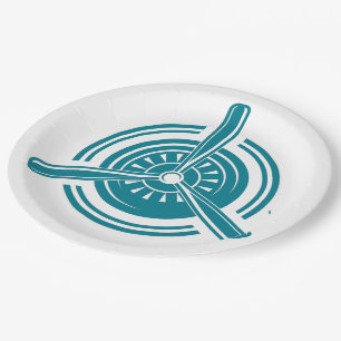 Plato De Papel Avión