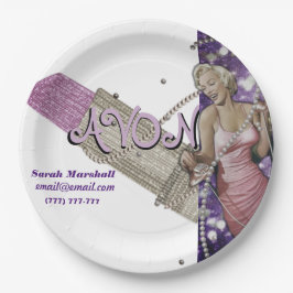 Plato De Papel Avon