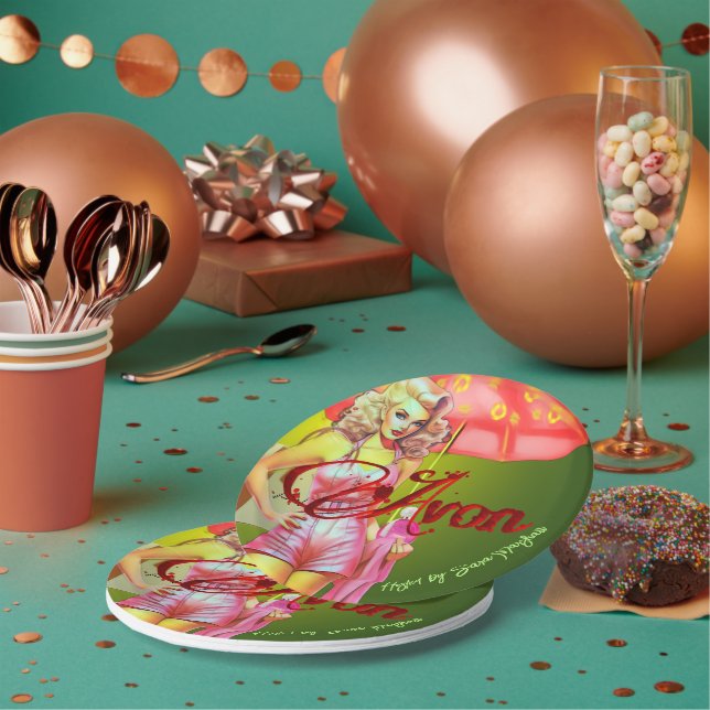 Plato De Papel Avon Fiesta (Multi)