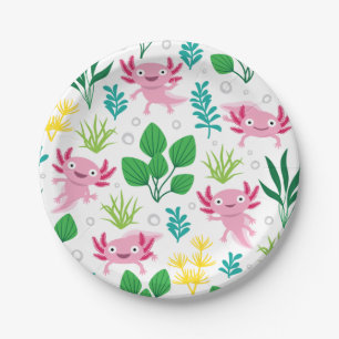 Plato De Papel Axolotl