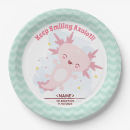 Plato De Papel Axolotl