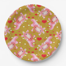 Axolotl Love mostard 