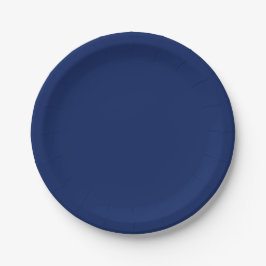 Plato De Papel Azul de la fiesta de cumpleaños del niño