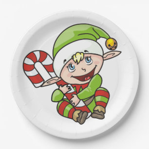 PLATO DE PAPEL BABY ELF