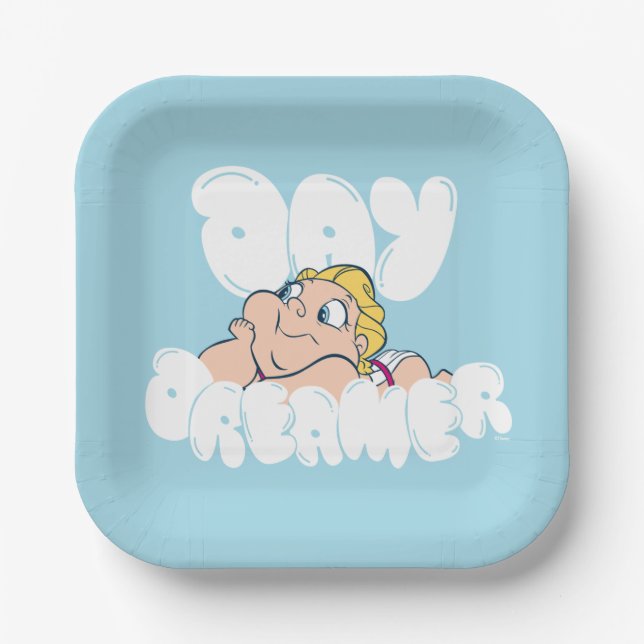 Plato De Papel Baby Hercules - Day Dreamer Paper Plates (Anverso)