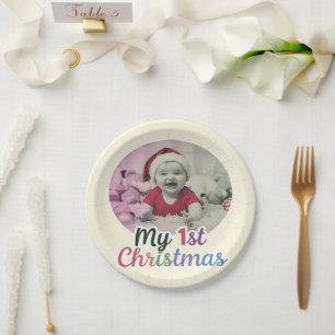 Plato De Papel Baby Joy