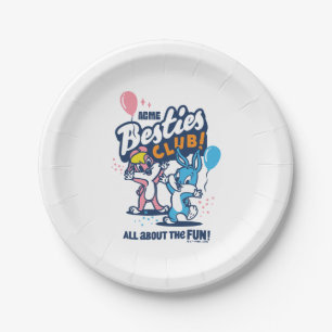 Plato De Papel Baby Lola y BUGS BUNNY™ - Besties Club!