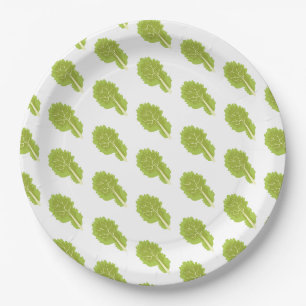 Plato De Papel Baby Romaines