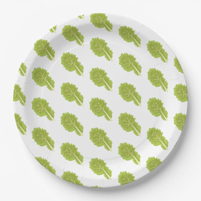 Plato De Papel Baby Romaines (Anverso)