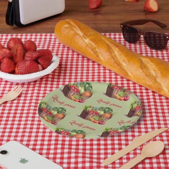 Plato De Papel Baby Shower de crecimiento local en el mercado de  (Picnic)