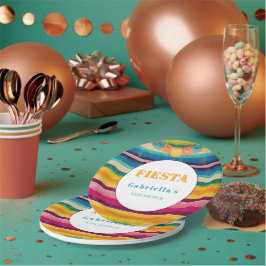 Plato De Papel Baby Shower de la Fiesta Papel