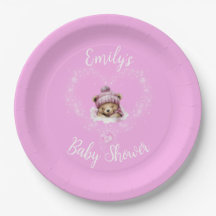 Baby Shower De Oso De Teddy De Nieve Emocionada
