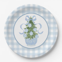 Baby Shower de Preppy Southern Blue Navidades