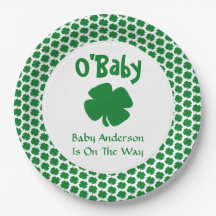 Baby Shower O'Baby St Patrick's Day