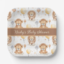 Baby Shower personalizado de Baby Lion