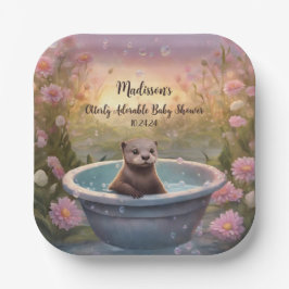 Plato De Papel Baby Shower totalmente adorable