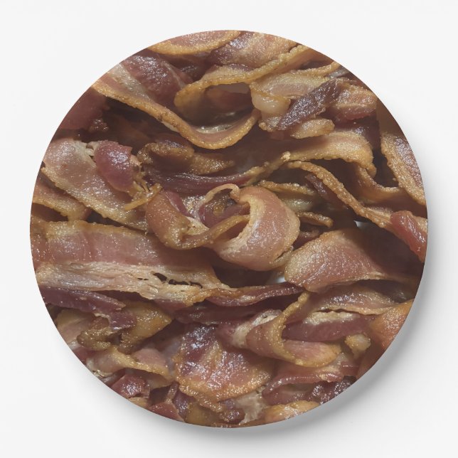 Plato De Papel Bacon (Anverso)