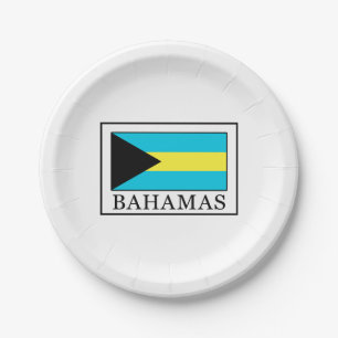 Plato De Papel Bahamas