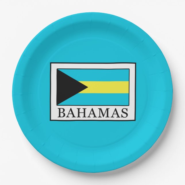 Plato De Papel Bahamas (Anverso)