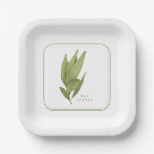 Plato De Papel BAHÍA FRESCA SALE Placas de papel cuadradas de 7"