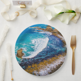 Plato De Papel Bahía Roaring En Punto Nugget