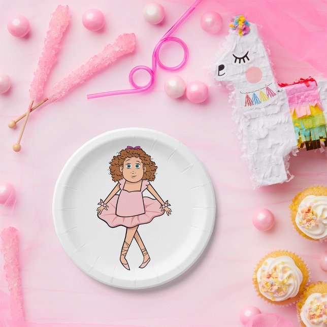 Plato De Papel Bailarina (Subido por el creador)