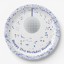 Plato De Papel Bailarina de bola