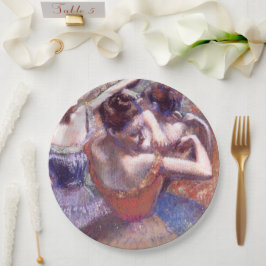 Plato De Papel Bailarinas 1899 Edgar Degas