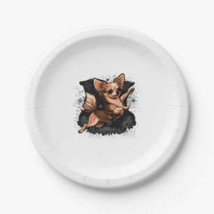 Plato De Papel Baile bailando ballet de Chihuahua