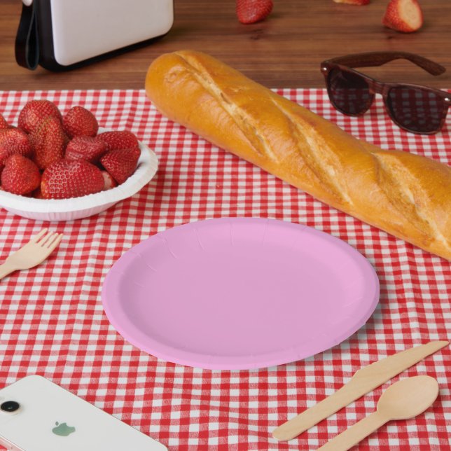 Plato De Papel Baker Miller Pink (Picnic)