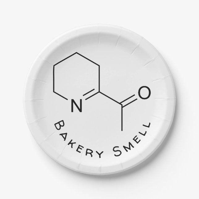 Plato De Papel Bakery Junkie (Anverso)