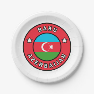 Plato De Papel Bakú Azerbaiyán