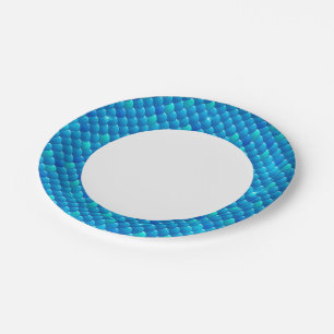 Plato De Papel balanza de peces
