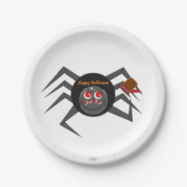Plato De Papel Bald Spider