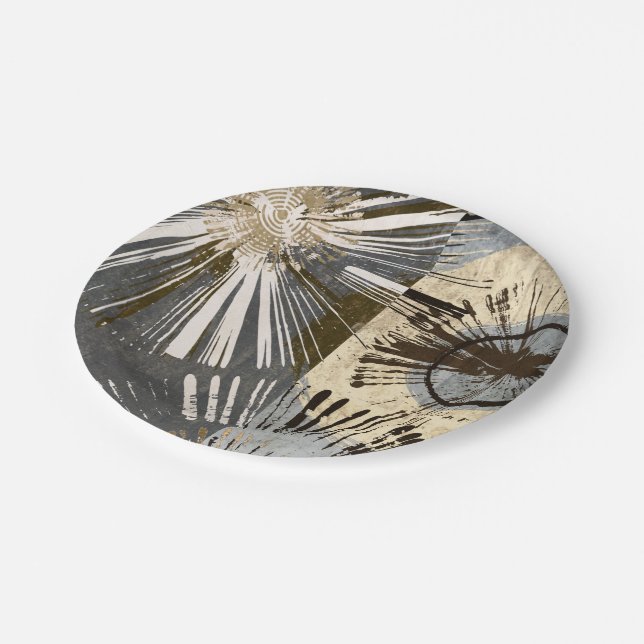 Plato De Papel Baldosas de explosión I (Angular)