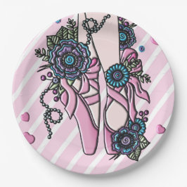 Plato De Papel Ballet Shoes