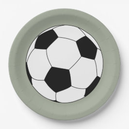 Plato De Papel Balón de fútbol (fútbol)
