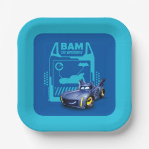 Plato De Papel Bam BatUCI™ - El Batmobile