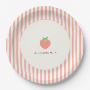 Plato De Papel Bandas de pastas dulces modernas